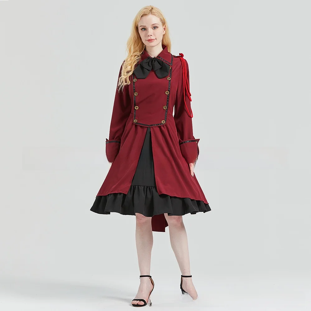 Abito da sera nuovo arrivo Faion da donna transfrontaliero retrò Sle Long Sve Dr Festive Stage Performance Costume