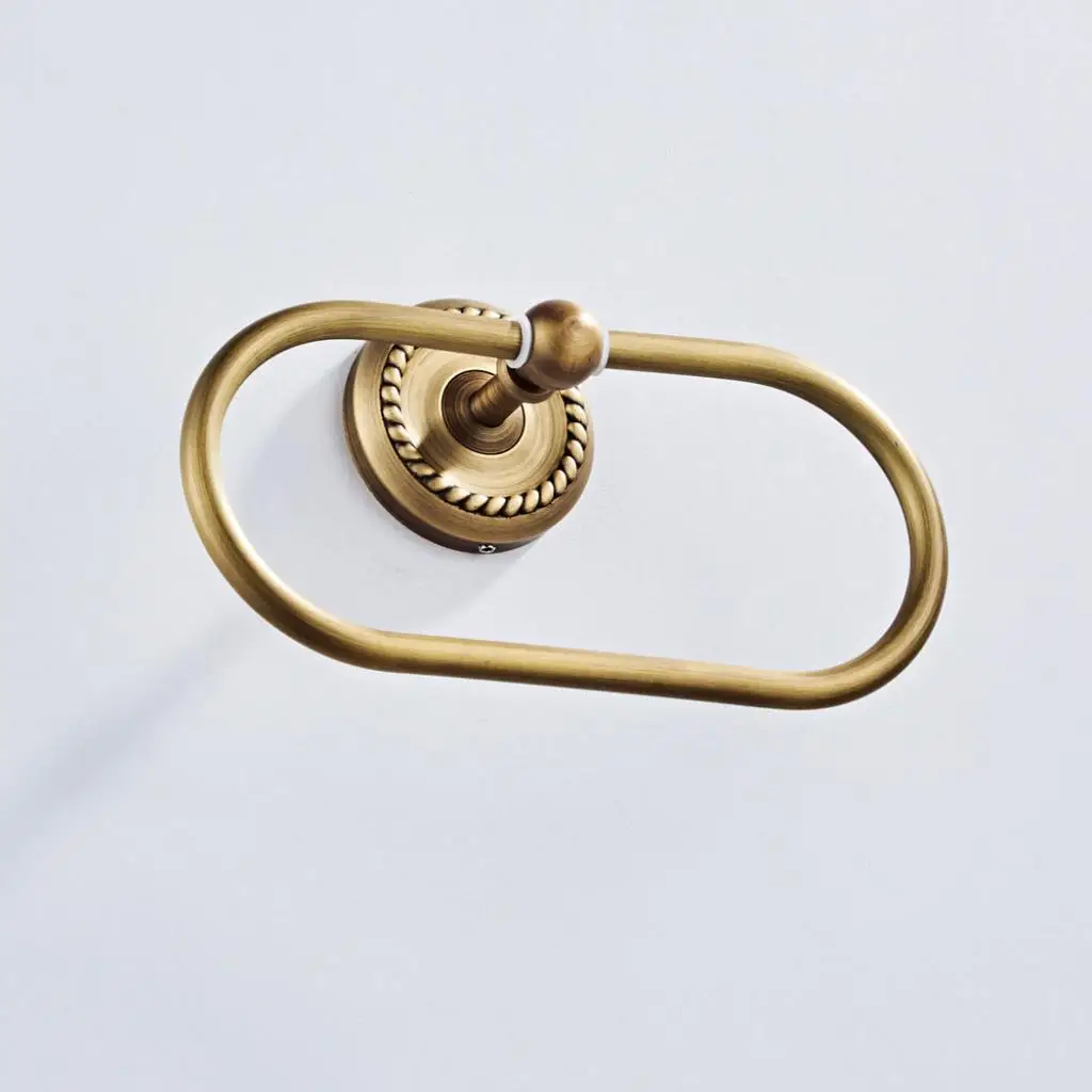 

Латунный держатель для полотенец для рук для ванной комнаты, вешалки для полотенец для рук