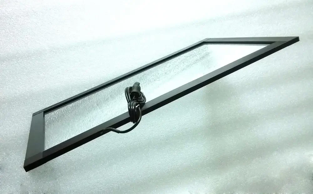 Analyste de cadre de panneau d'écran tactile, étanche, sans zone ennemi, LCD, LED, IR, 32 pouces