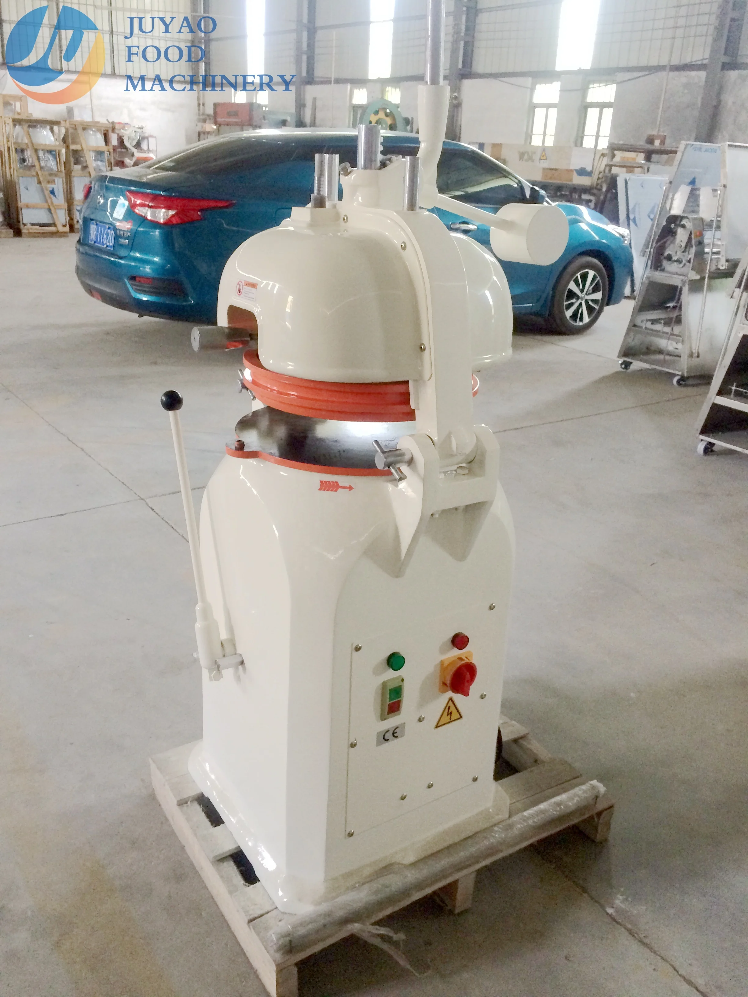 Home Or Commercial Use Rolled Pizza Dough Dough Divider Rounder Dough Ball Making Machine For Bakery view 3