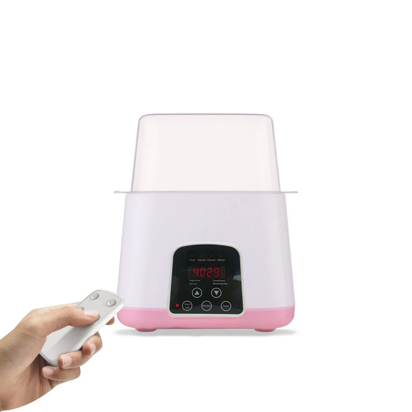 2023 Hot Selling Portable Bottle Warmer Smart LED Display Quick Milk Heater with Sterilizer Multifunctional