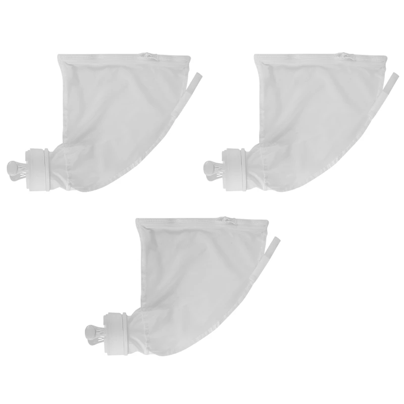 

3PCS Zippered Bag Replacement Fits For Polaris 280,480 Pool Cleaner All Purpose Filter Bag Swimming Pool Cleaner Bags