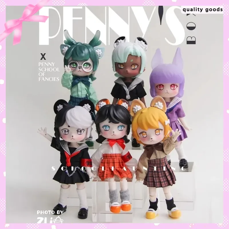 

Скринька с сокровищами Penny'S College Tales Of Mystery Слепая коробка может перемещать меня. 12 кукол Bjd, украшения ручной работы для женщин, подарки на день рождения