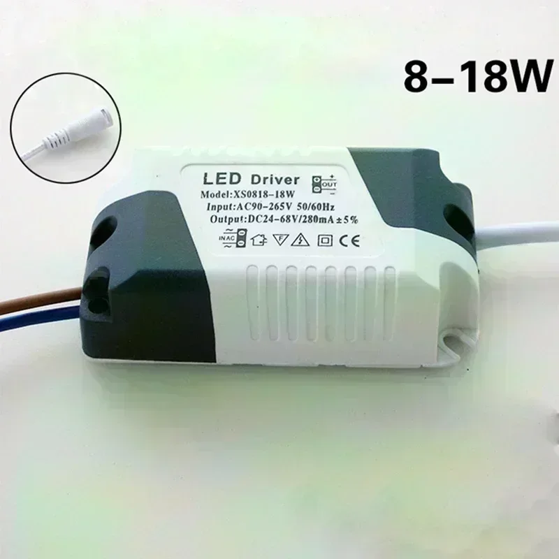 LED Driver 280mA 8-24W AC 110V 220V To DC 24V Lighting Transformer Panel Ceilling Lamp LED Strip Power Supply Adapter  Electrica