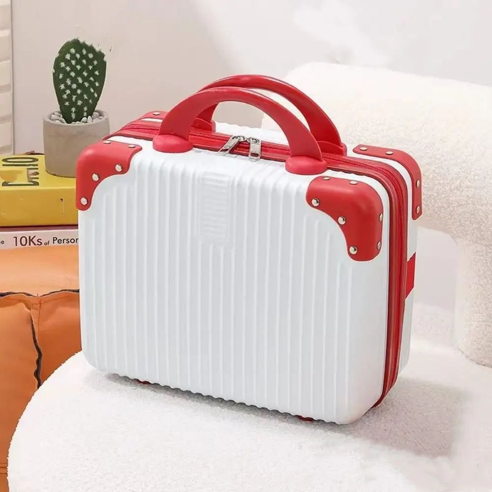 Hot Sales 14 inch Travel Suitcase Mini Hand Cosmetic Box Organizer Travel Makeup Case For Women