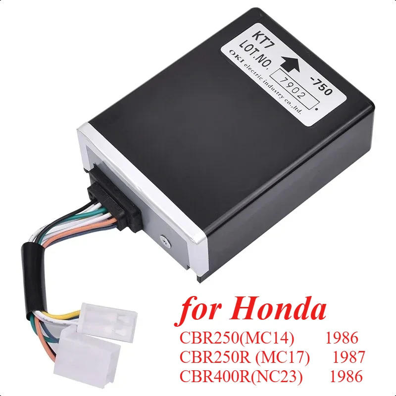 

Motorcycle Digital Ignition CDI Unit 30410-KT7-751 for Honda CBR250 MC14 1986 CBR250R MC17 1987 CBR400R NC23 1986