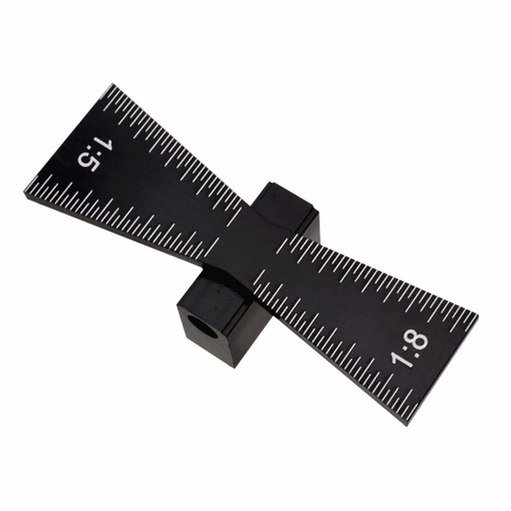 

1 Pc Woodworking Dovetail Marker Gauge Aluminum Alloy Dovetail Marking Template 1:5&1:8 Marker Tool High Quality Fast Shipping