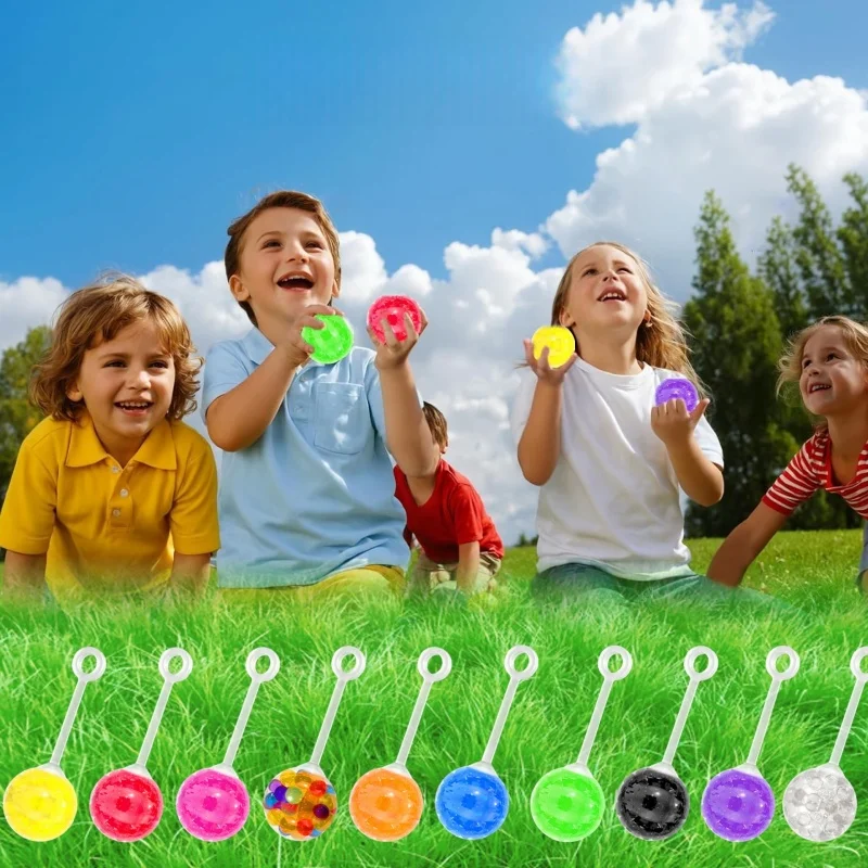 5 Stuks 3.5 Cm Tpr Vinger Bounce Druif Ballen-Volwassen Stress Relief Squeeze Zintuiglijke Speelgoed Kids Verjaardagsfeestje Pinata vulstoffen