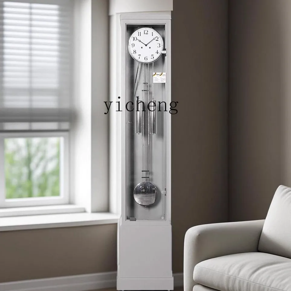 XL Floor Clock Living Room European Light Luxury Floor Clock Modern Light Luxury Mechanical Floor Clock