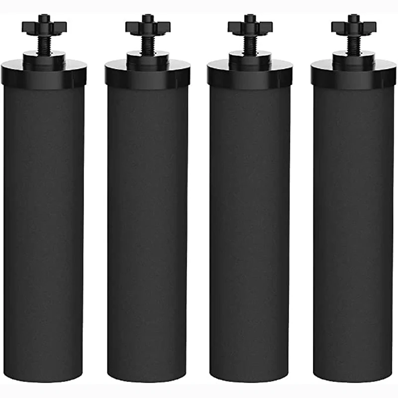 Replacement for  BB9-2 Black Purification Elements and Gravity Filter System, Pack of 4