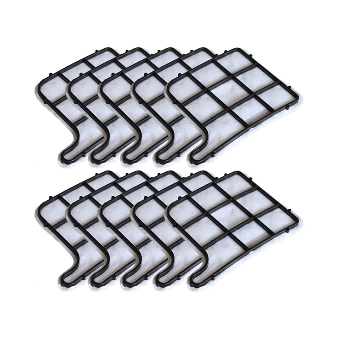 10Pcs Vacuum Cleaner HEPA Filter Fit for Vacuum Cleaner Folletto Vorwerk Kobold VK135 VK136 VK369 Home and Kitchen