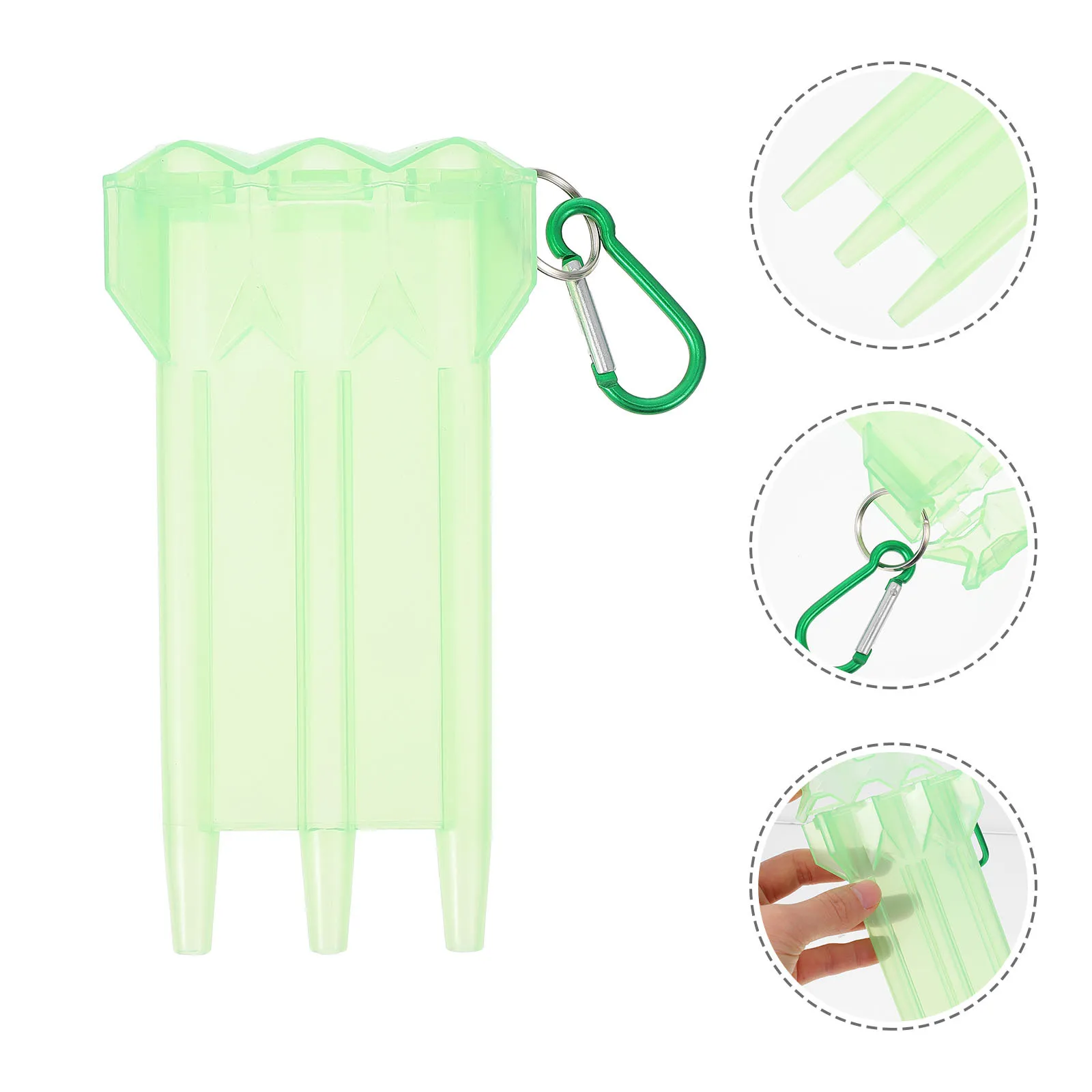 

Легкий портативный кейс для дротиков Flybiao: жесткий футляр для хранения, уличный чехол-переноска с четырьмя ребрами жесткости, прочный износостойкий контейнер