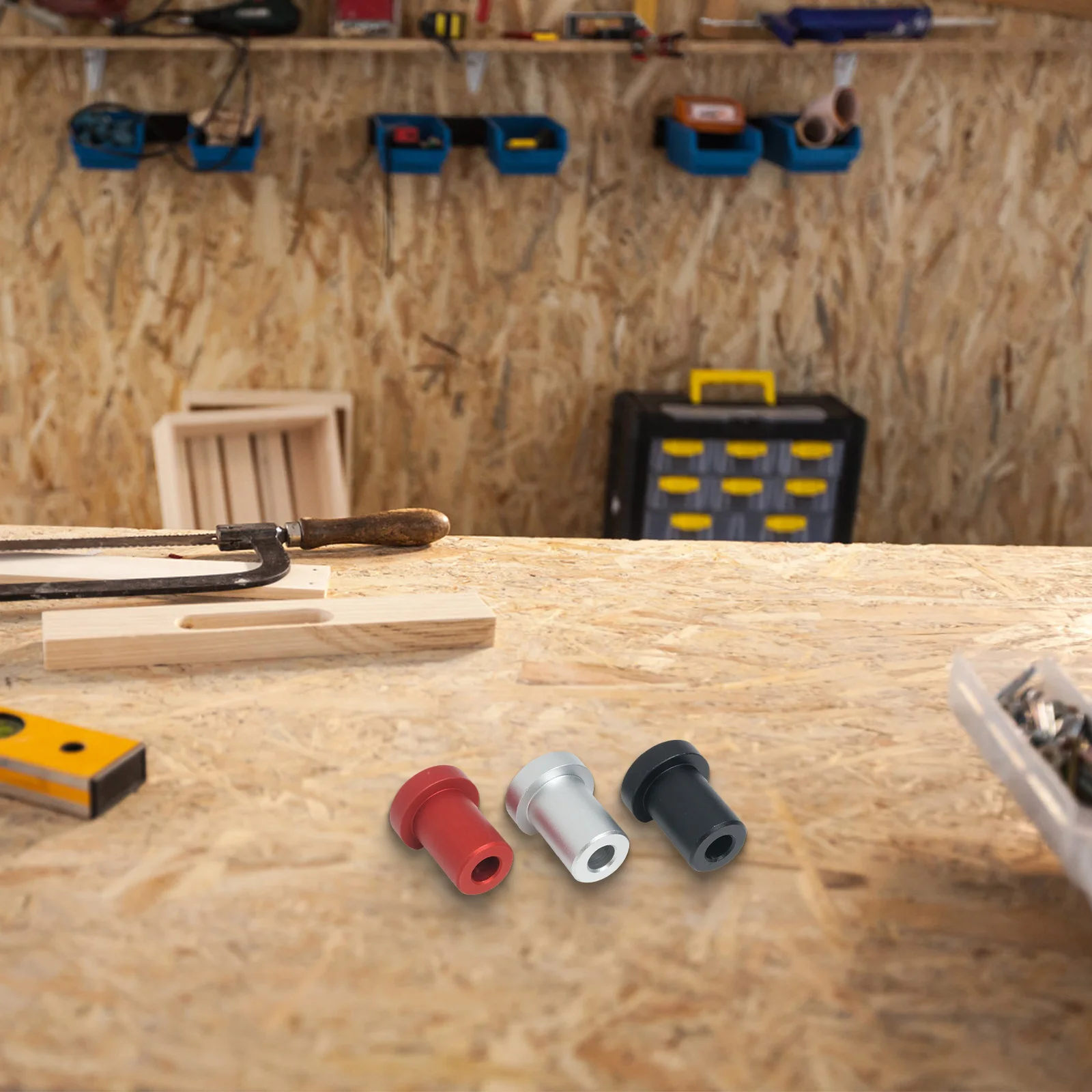 Morsetto in alluminio Ganasce di serraggio Taglio e fresatura Foro per cani da 20 mm Costruzione in lega di alluminio Sicurezza migliorata per progetti di legno