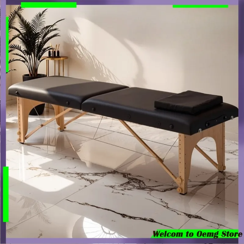 

Portable Lightweight Massage Bed Wide Professional Luxury Stretchers Massage Bed Equipment Esthetic Massageliege Salon Furniture