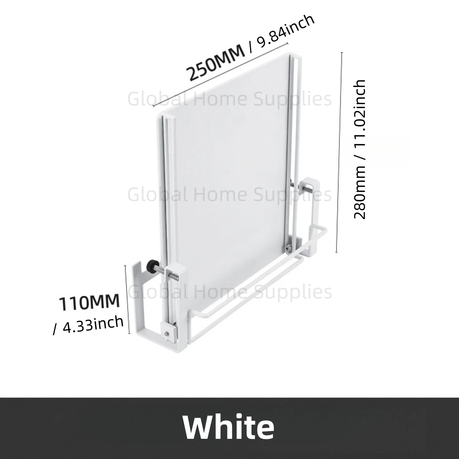Support de rangement pour assiettes pliables, réglable, gain de place, organisateur de comptoir, séc