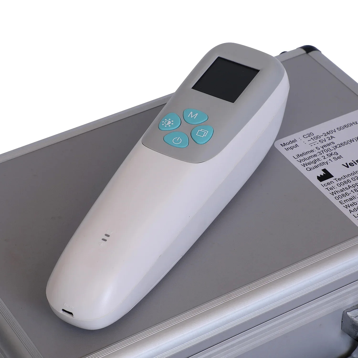IN-G090A advanced clinical analytical instruments medical portable infrared vein viewer/vein finder