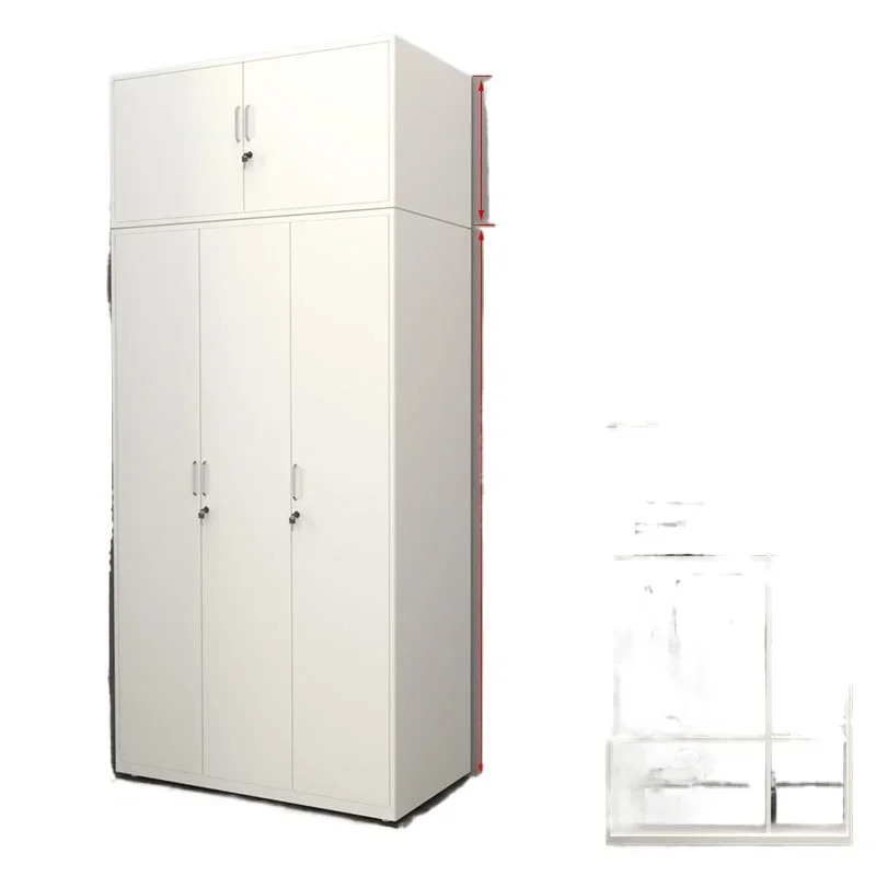 

Modern bedroom simple steel cabinets, large wardrobe furniture storage cabinets for rent