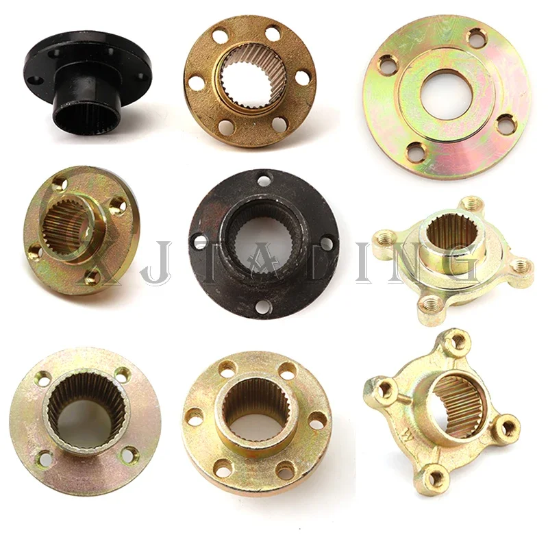 17/23/28/31/32/34/38 Teeth Rear Brake Disc Sprocket Hub installation fixed For DIY 50CC-250cc ATV Go kart UTV Buggy Quad Bike