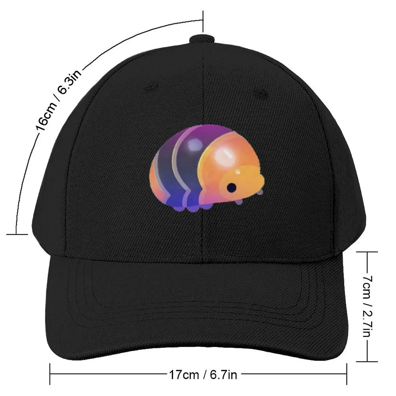 Pill bugs Baseball Cap cute Golf Wear Hat Baseball Cap Golf Cap Mens Women's