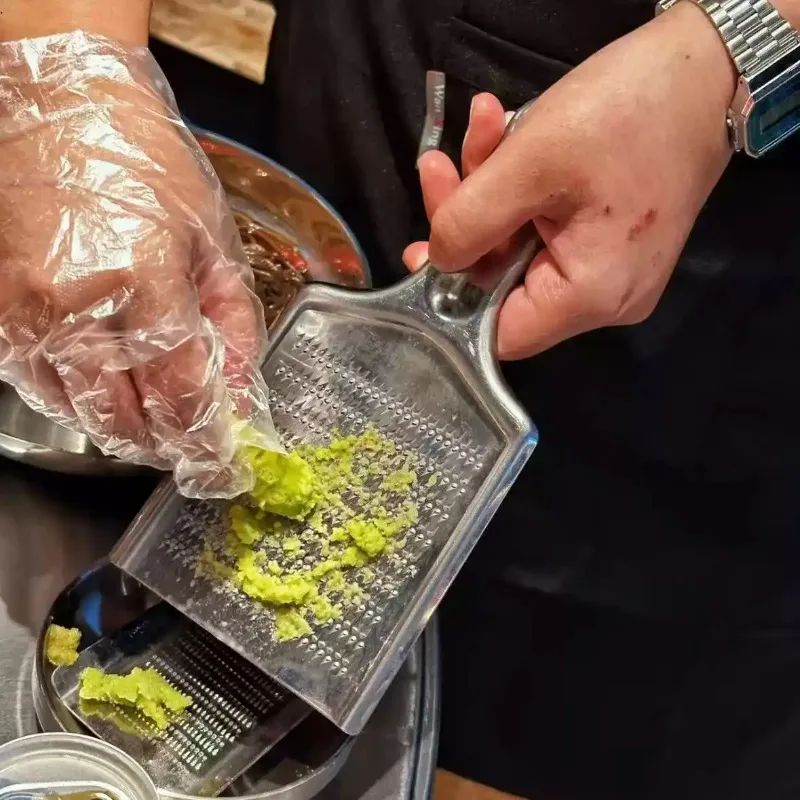 Fresh Wasabi Grinder Ritual Barbecue Shop Kitchen Tools Large Garlic Grinder Ginger Rub Garlic Hotel Baking