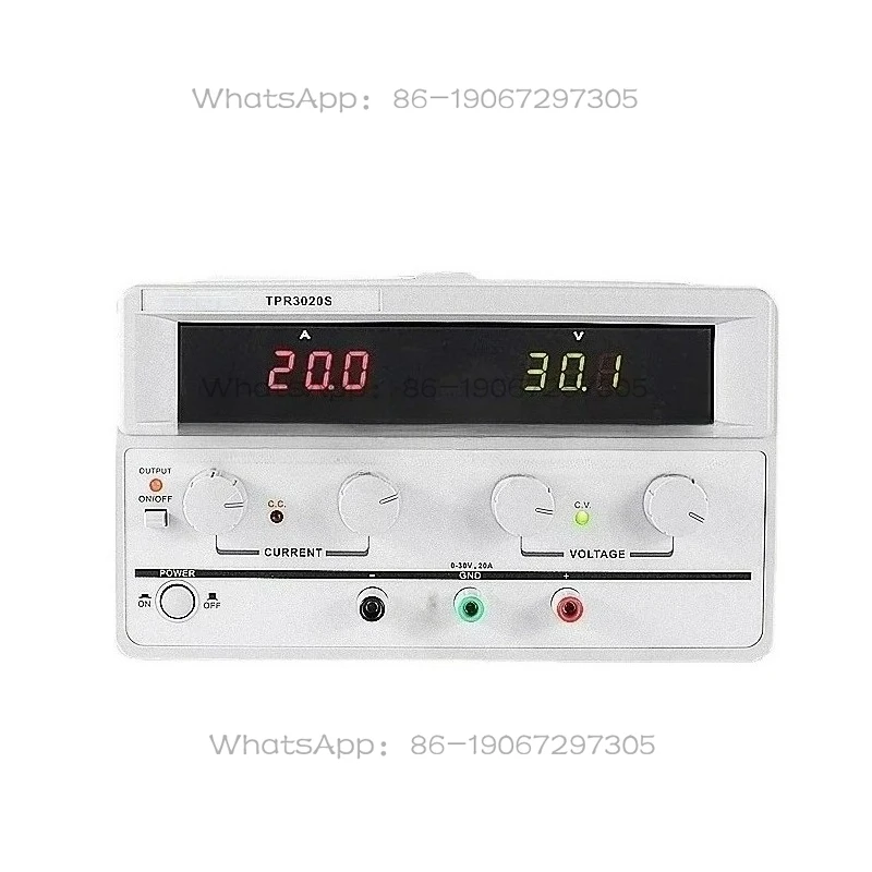 

Подходит для TPR3010S/TPR3020S Одноканальный регулируемый источник питания 30 В/10 А