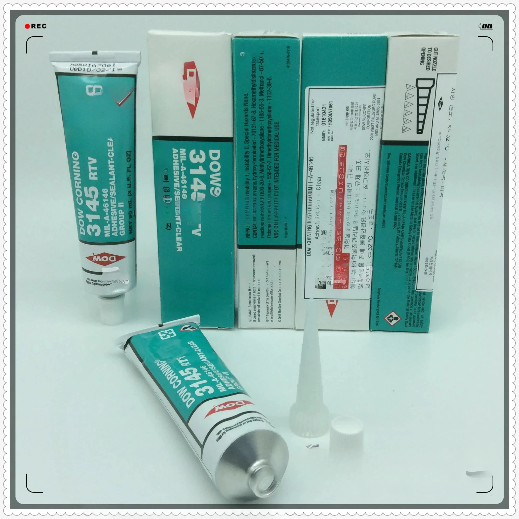 Imagem -04 - para Dc3145 Dowsil 3145 Rtv Selante Transparente Transparente