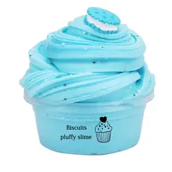 60ml Biscuit Slime Rebound Plasticine Display Mold Elastic Squeezing Toy for Kids Nursery School Learning Education