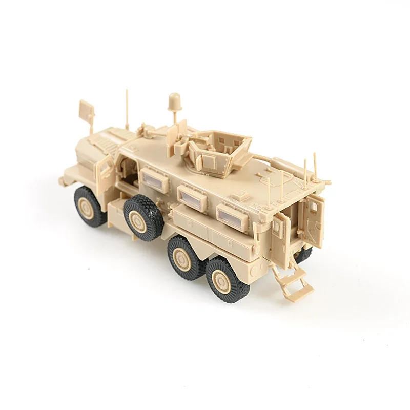 1:72 4D Assembly Model Cougar 6X6 Lightning Protection Vehicle Anti-ambush Vehicle Rubber-free Military Gifts for Boys