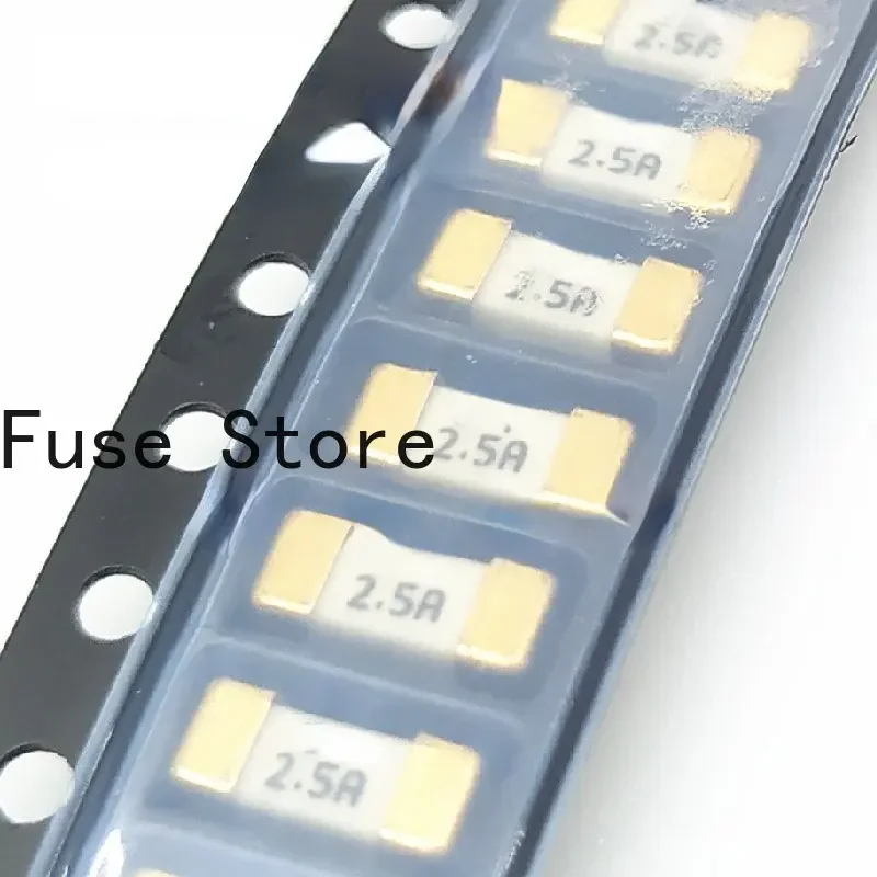 

10PCS Time Delay Chip Fuse 045202.5MRL 1808 T2.5A 2.5A Gold Pin