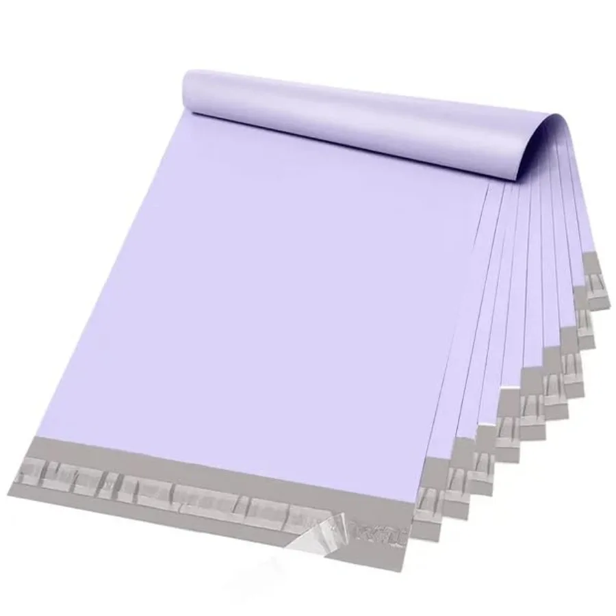 Poly Mailers 10x13 50 Pack, Small Durable Self Seal Shipping Bags Waterproof Weather-resistant Tear-resistant Mailing Envelopes