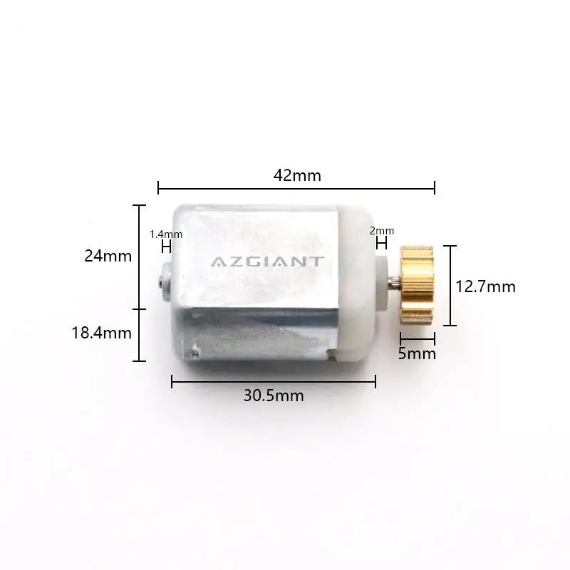 

For Peugeot 307 CC III SW 2003-2006 Car Trunk Lock Actuator Latch Release Door Inner Motor Repair 14 Teeth OEM Core Power Engine