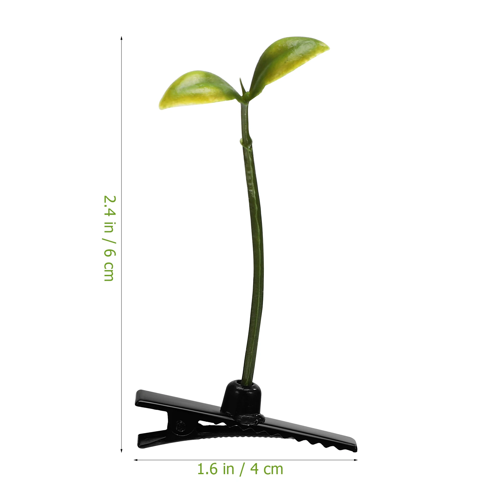 

100 шт., заколки для волос, стабильная фиксация, легкий механизм из кожи аллигатора, женские вечерние заколки с растениями, маленькие заколки