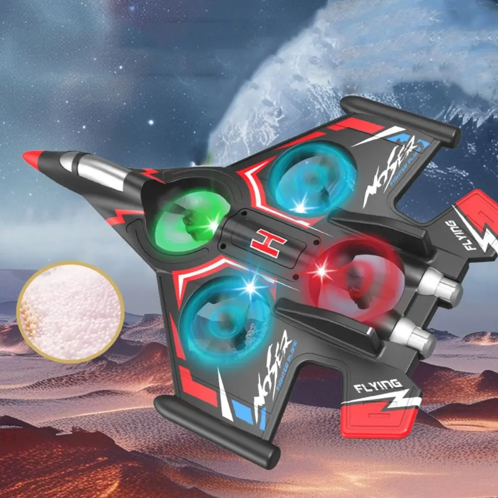 

EPP Foam Remote Control Foam Fighter Gravity Sensing Rechargeable Four Motor Helicopter Toy Durable with Light