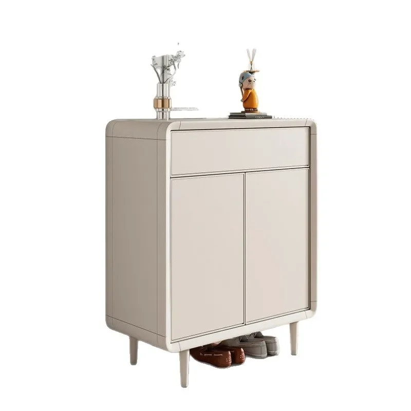 

All aluminum alloy shoe cabinet household entrance foyer balcony locker