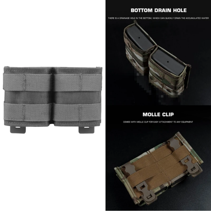 

Пакет аксессуаров для системы MOLLE для охоты на открытом воздухе, пакет с двойной функцией 5,56 (короткий)