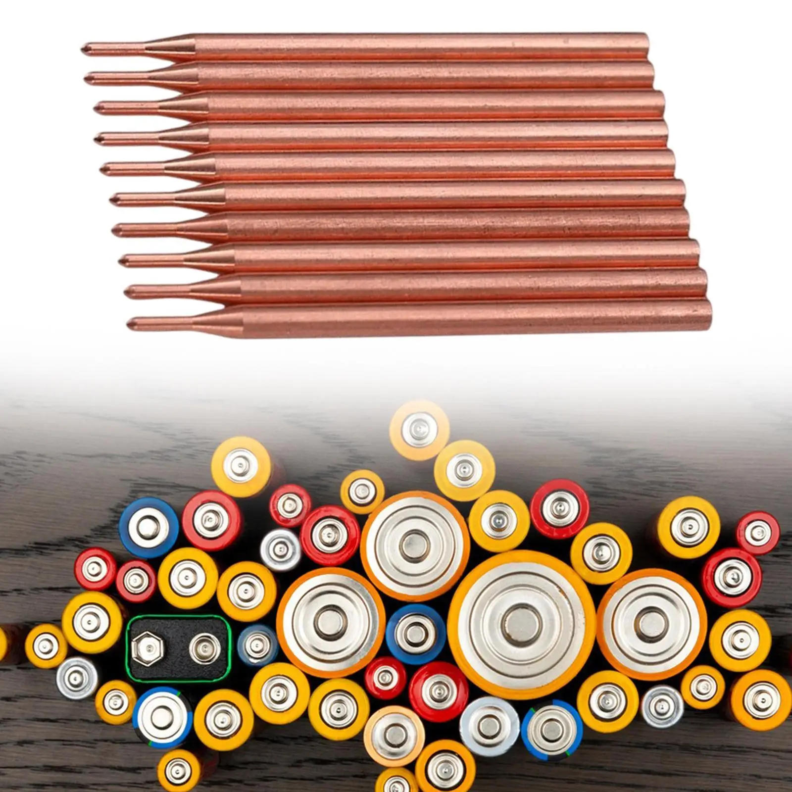 

10 Pieces Spot Copper Welding Pin Welding Used Equipment Tool Set Welding Rod