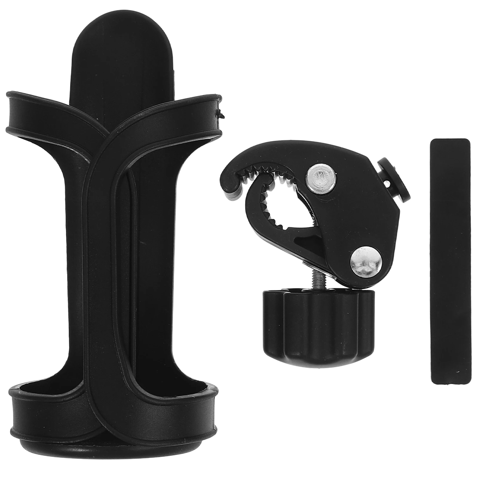 

Universal Black Cup Holder For Wheelchair Stroller Bike Electric Scooter Durable Drink Holder Tube Clamp Easy Install Water