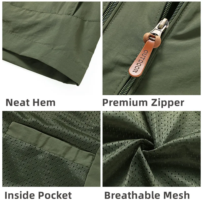 Waterproof Windbreaker Jackets Men Naturehike Casual Hiking Tactical Jacket Women Multi-pocket Hooded Fishing Windproof Coat 13 S93029953244d4ca1a42f94e83f936bba1