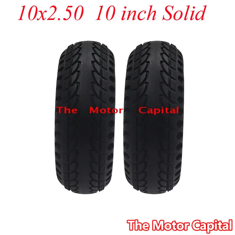 

10 Inch Electric Skateboard Tire Solid Tyre 10x2.5 for scooter Skate Board 10x2.50 Non-inflatable