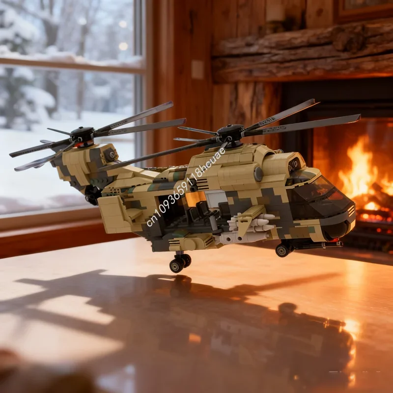 

1473pcs MOC GO Joe G I Tomahawk Model Building Blocks Construction Assemble DIY Idea Brick Christmas Gifts Kids Toys Birthday