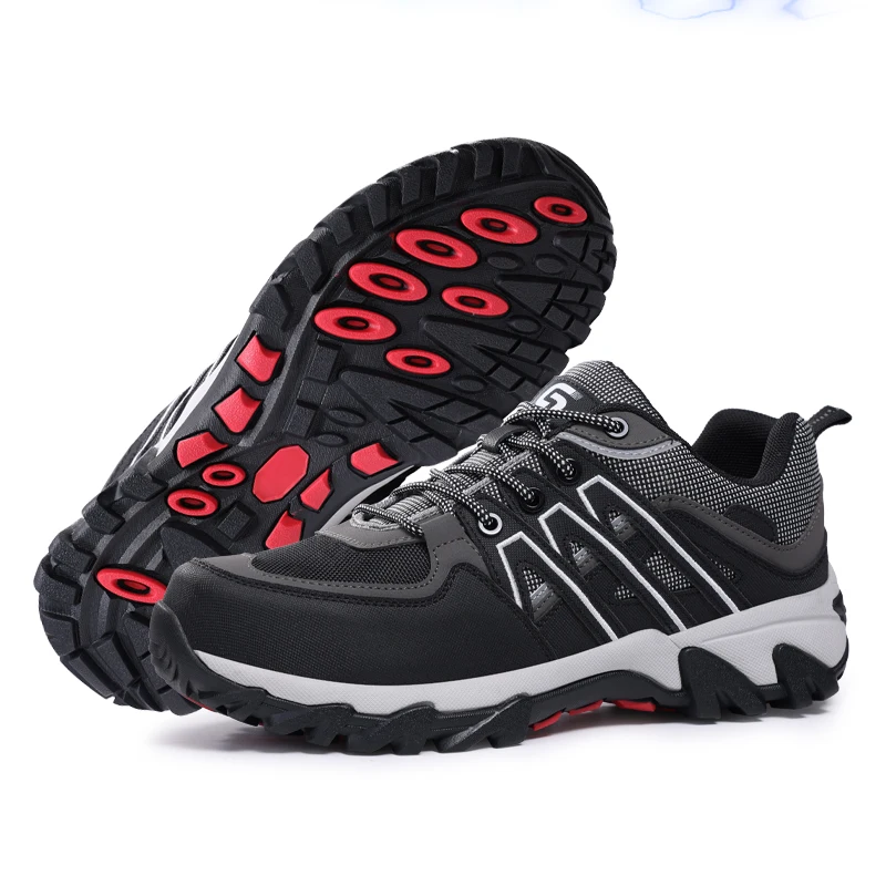 GUYISA work shoes Safety shoes Insulation 10KV Steel toe Size 37-45 Black Electrician shoes are anti impact and anti puncture