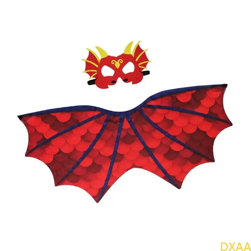 DXAA DINOSAURO ASLA DINOSAURS MÁQUIMA HALLOWEEN DRAGON COSPLAY ACESSÓRIOS PARA KIR