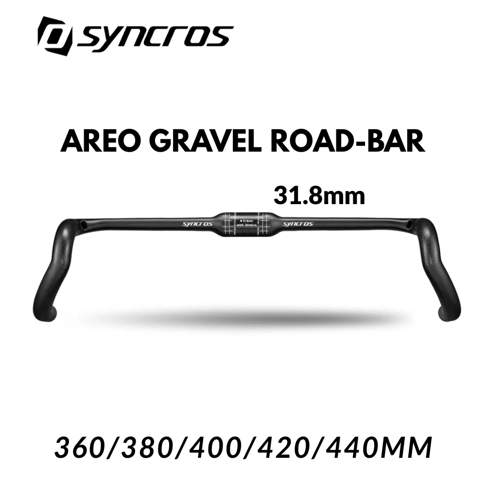 

SYNCROS AREO Gravel Bike Carbon Handlebar Speed Carbon Road Handlebars Internal Cables Racing Bike Drop Bent Bar 31.8mm