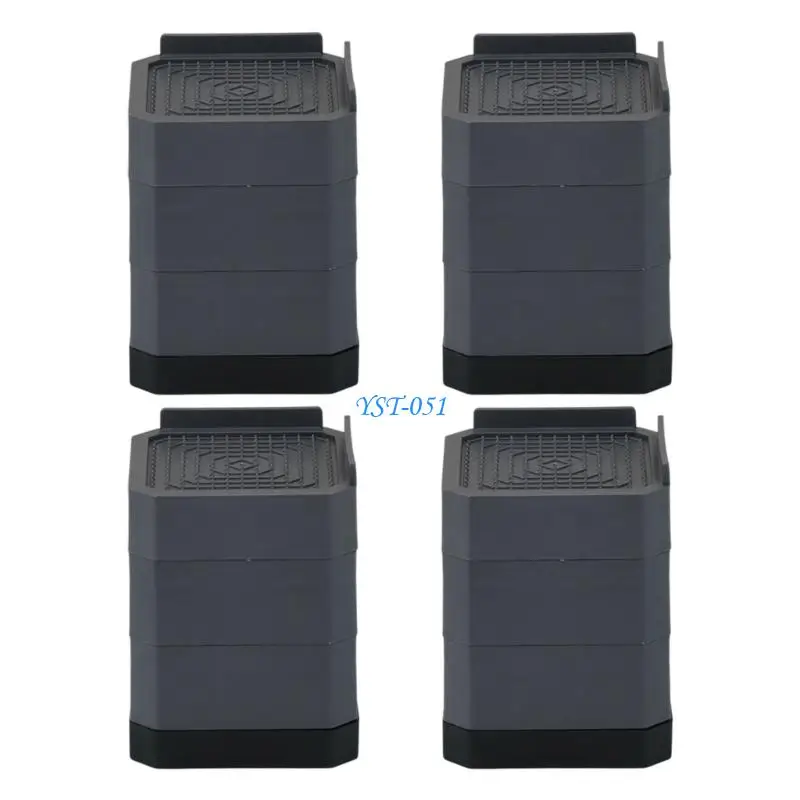 E15A Furniture Leveling Pad with Strong Construction Multiple Purpose Furniture Supports for Bed Chair Table & Washing Machine