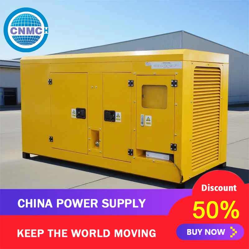 CNMC Super Silent Diesel Generator 30KW 50KW 80KW 100KW Silent Diesel Generator China Power Generator Set CE Certification