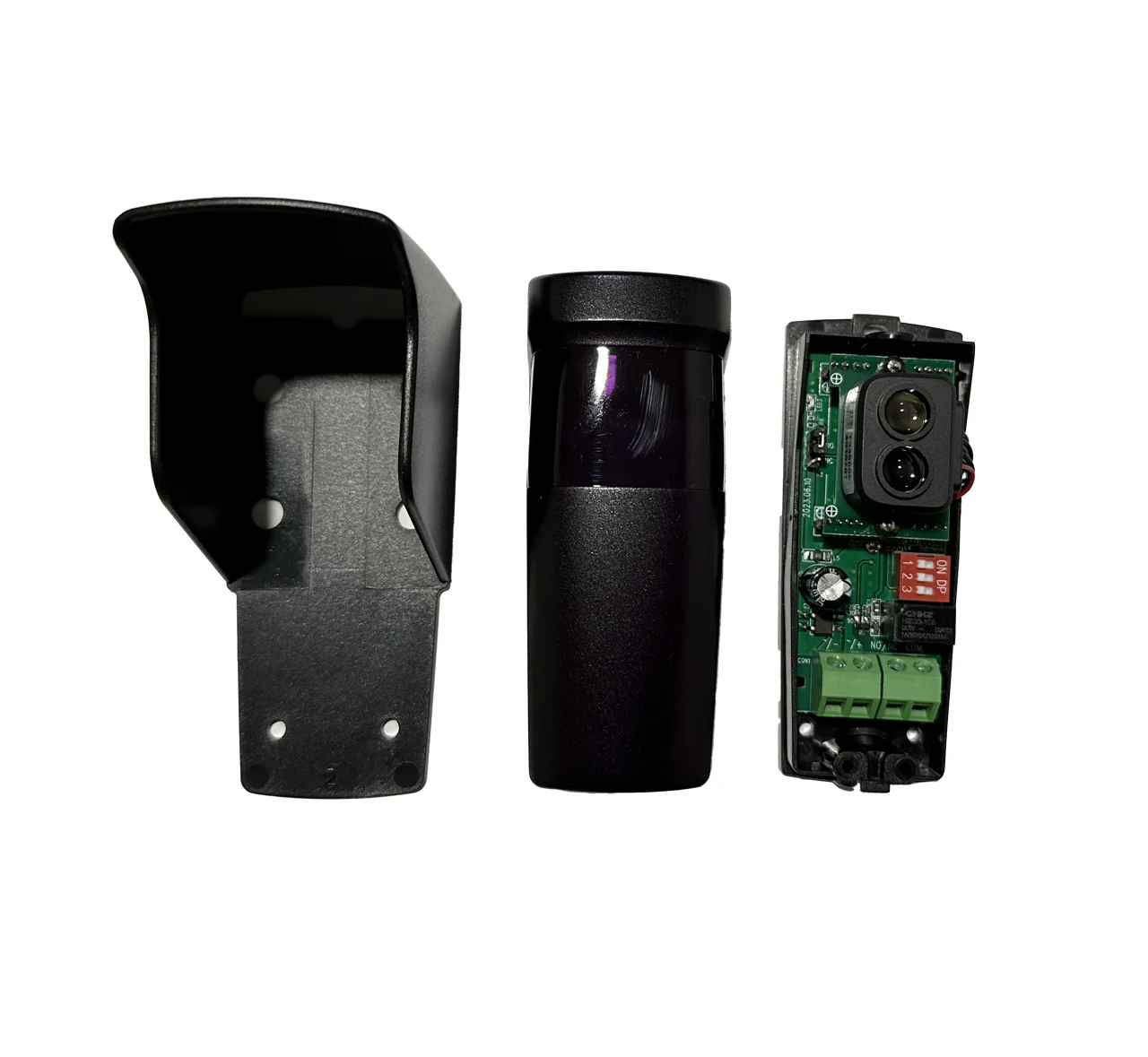 ワイヤレスゲートビームセンサー検出器アラームフォトセル送信機バッテリー駆動式スライドスイングゲートオープナーバリア用