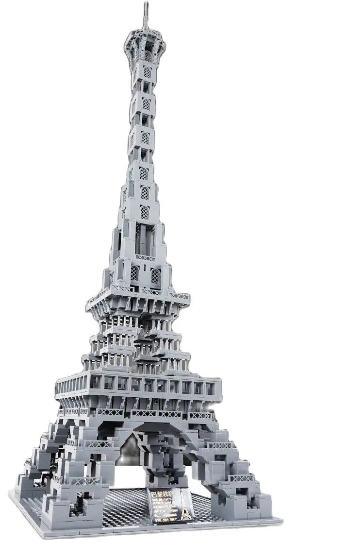 

World Architecture Model Building Blocks Paris Eiffel Tower Diamond Micro Construction Bricks DIY Toys for Children Gift YC20001