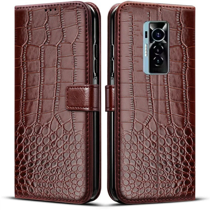 Flip Leather Case For Tecno Phantom X 6.7" Phantomx AC8 Phantom X Card Holder Phone Cover Magnetic Coque