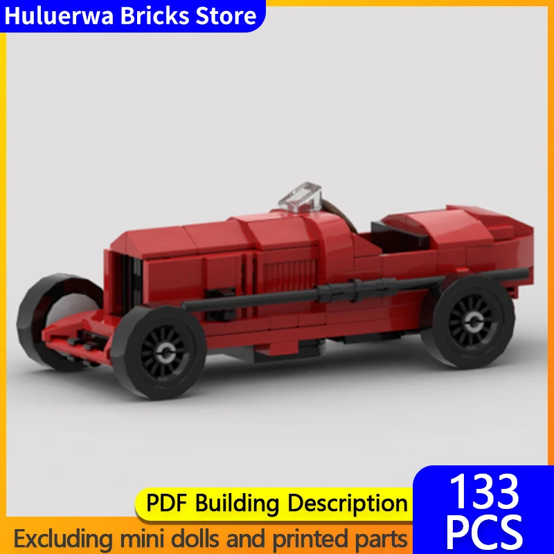 

Speed Hypercar Model MOC Building Bricks 931 8C 2300 Top Tier Sports Car Modular Technology Gifts Holiday Assemble Children Toys
