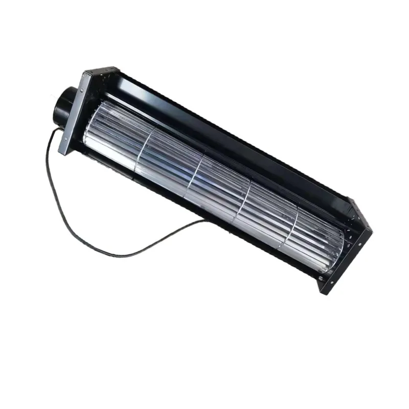 low speed version large air flow dc cross flow fan 12v or 24v for heater,air curtain